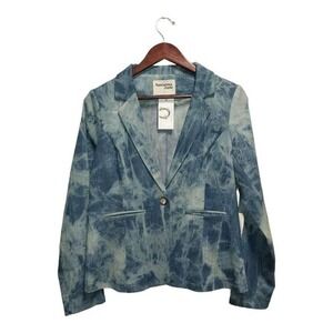 NWT SAVANNA JANE Jean Jacket.  Size Large